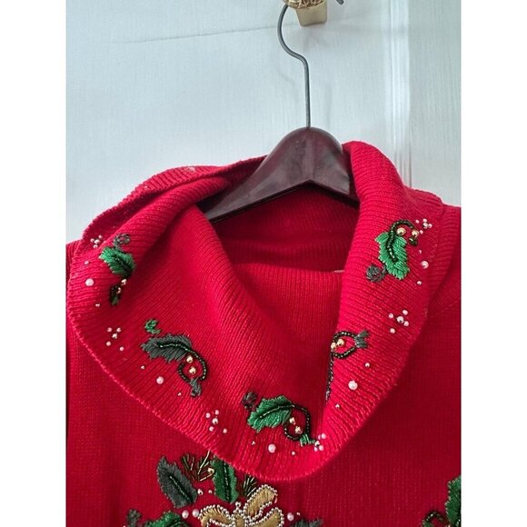 Victoria Jones women’s size medium Christmas sweater - Picture 7 of 11